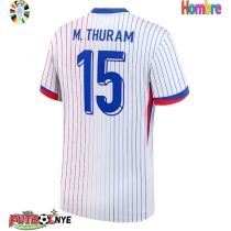 Camiseta Francia Marcus Thuram #15 Visitante Equipación Eurocopa 2024 manga corta